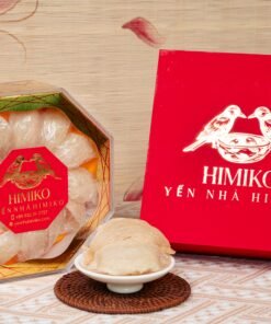 Yến Rút Lông Himiko nguyên tổ trong hộp quà đỏ