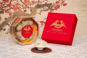 Yến Thô Himiko nguyên tổ trong hộp quà đỏ