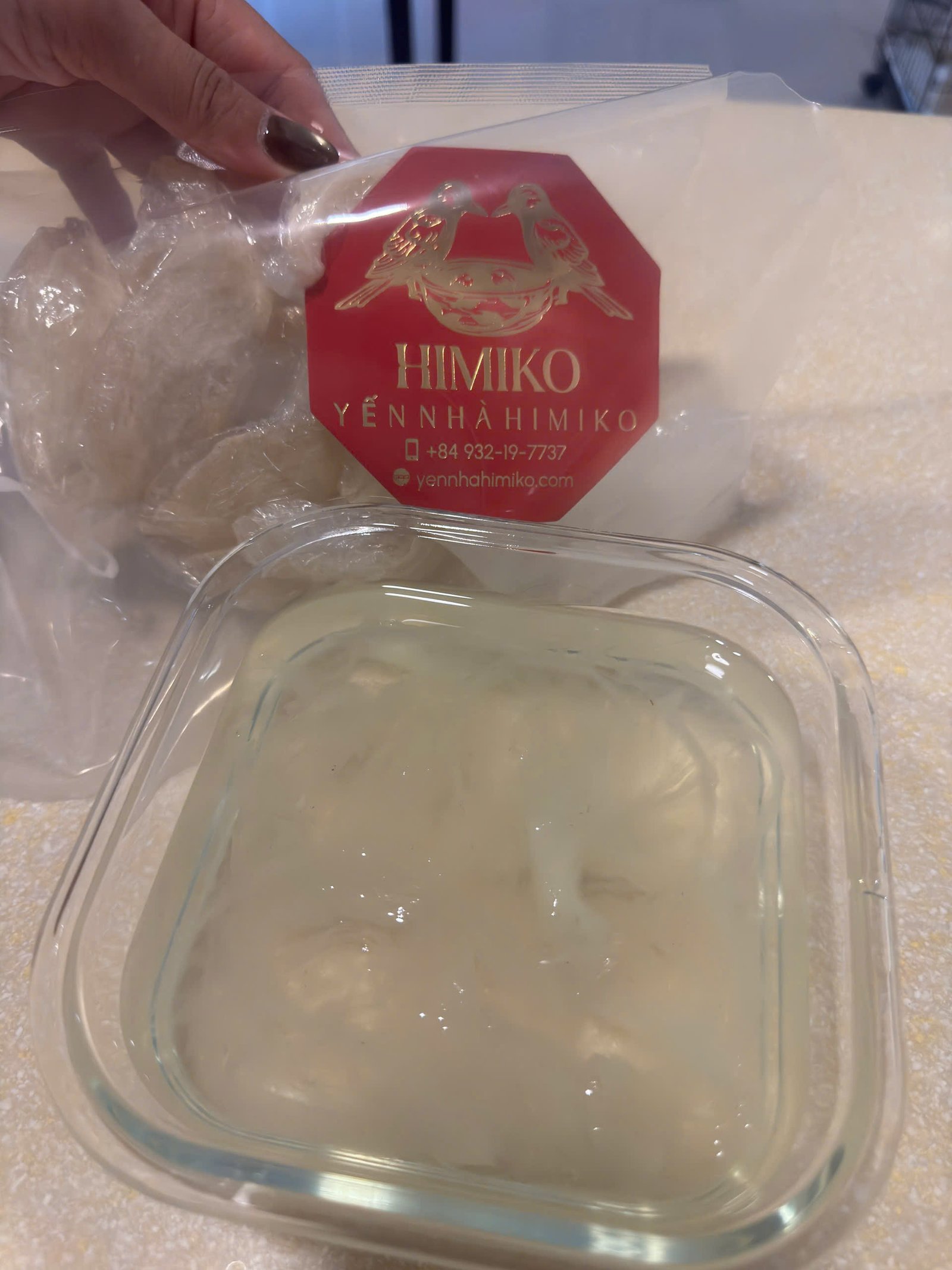 Yến Rút Lông Himiko sau khi chưng